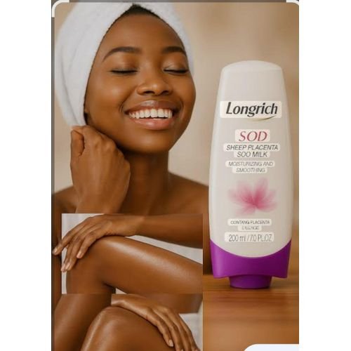 Lait Reparateur au Placenta de Brebis Longrich – Pour une Peau Lisse et Éclatante
