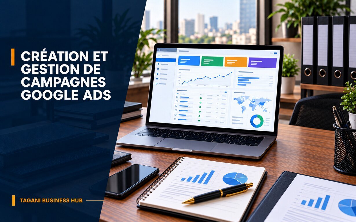 Création et gestion de campagnes Google Ads
