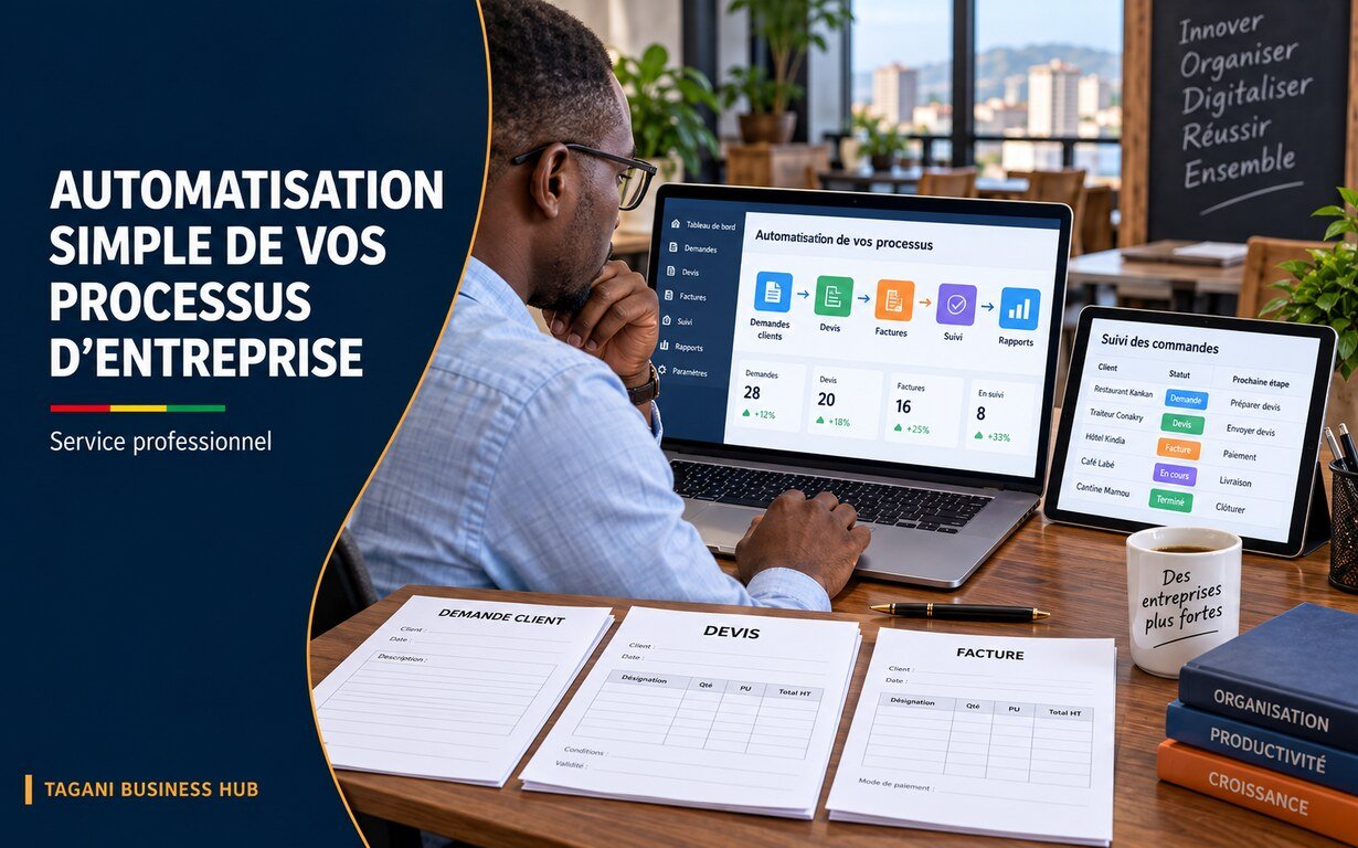 Automatisation simple de vos processus d’entreprise