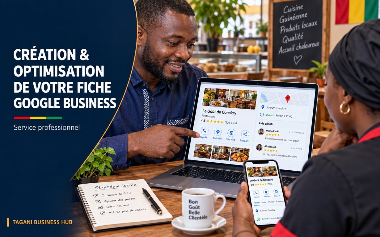 Création et optimisation de votre fiche Google Business